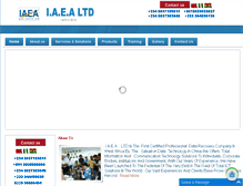 Tablet Screenshot of iaealtd.com